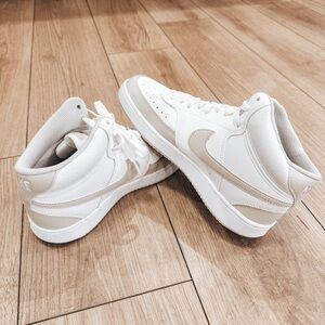 Nike mid court vision shoes  size 8.5